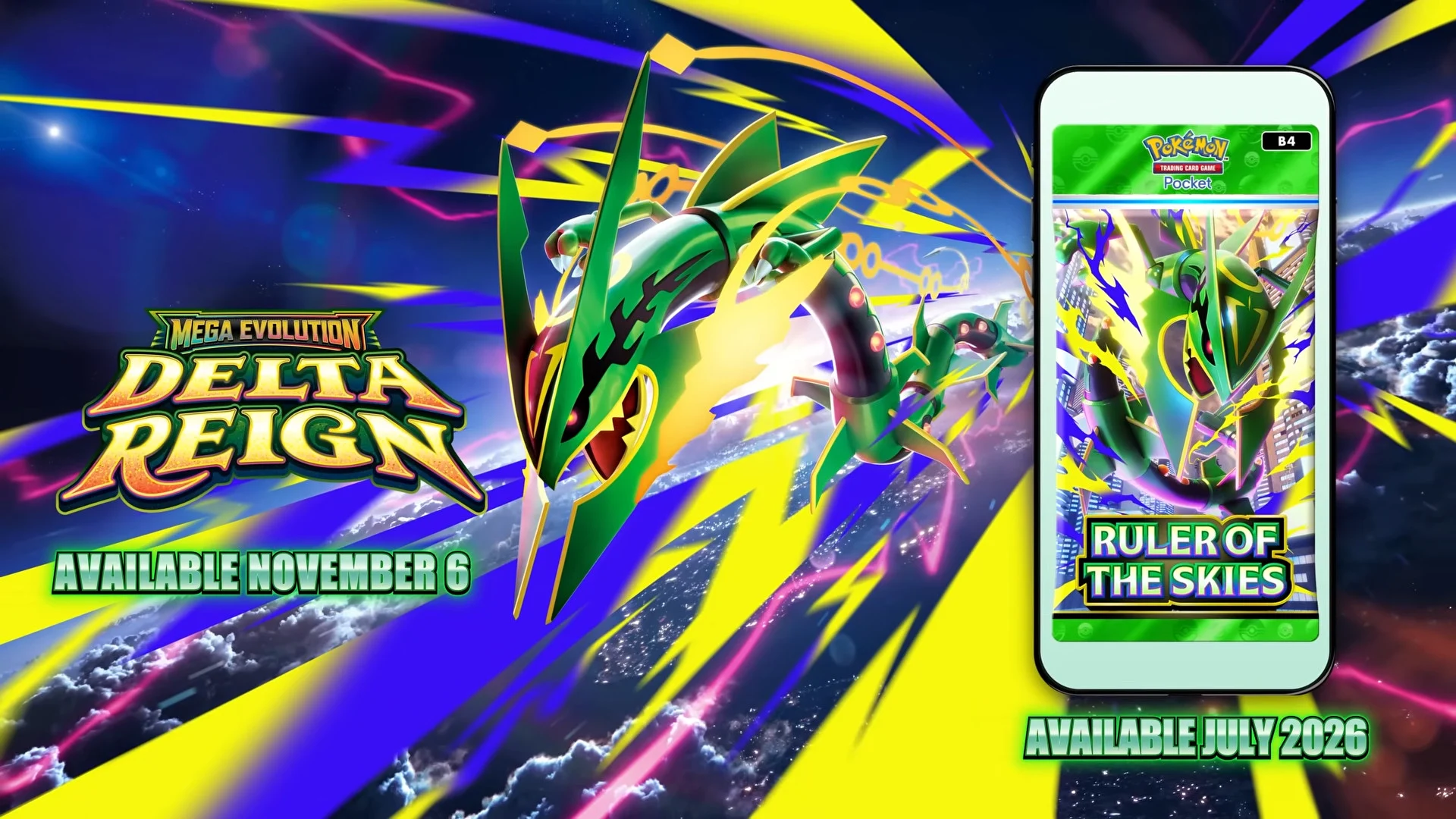 Delta Reign i Ruler of the Skies teaser Pokemon TCG